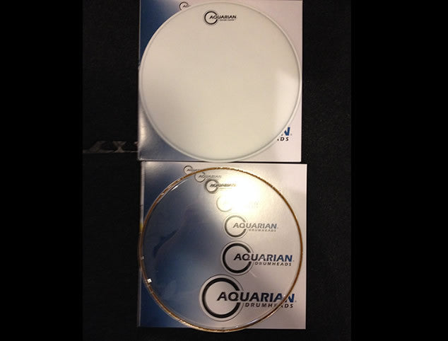 Aquarian Drum Head Prepack Top and Bottom Set
