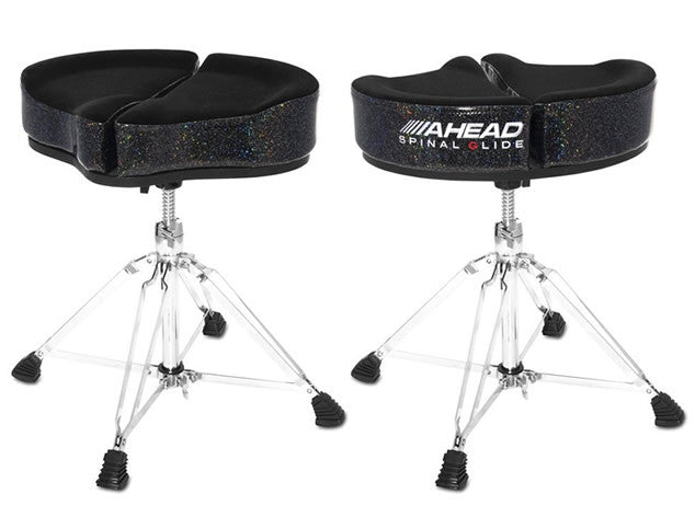 Ahead Spinal G Drum Throne-Black Seat Top 3 legged base only