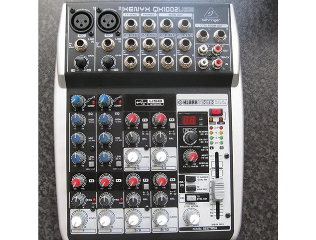 Behringer QX1002USB 10 Channel Mixer