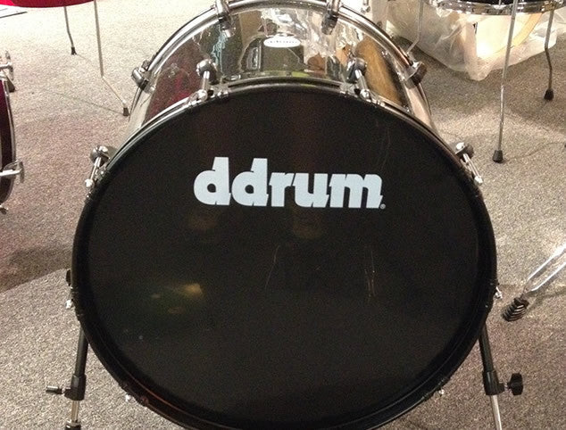 ddrum 18x22 Black Covered Bass Drum