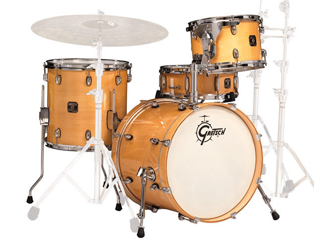Grestch Catalina Jazz 4pc Drum Set Shell Pack in Gloss Natural