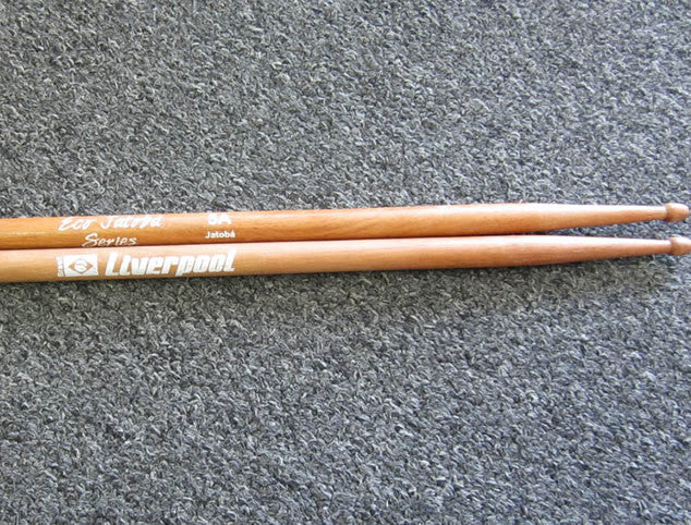 Liverpool Jatoba Eco Drum Sticks 3 Pair Deal -  7A, 5A or 5B Wood and Nylon Tip