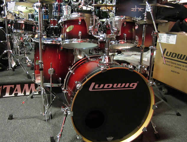 Ludwig Accent Custom 5pc Drum Set w.Hardware
