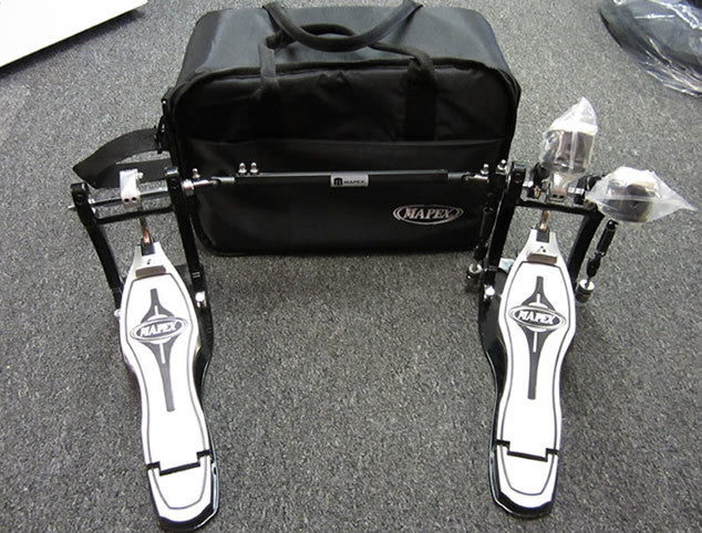 Mapex Raptor Double Bass Drum Pedal with Carrying Case