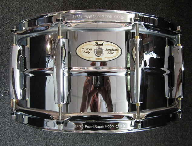 Pearl 6.5x14 Steel Snare Drum