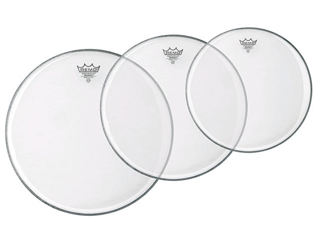 Remo Clear Emperor Drum Head Pack - 10