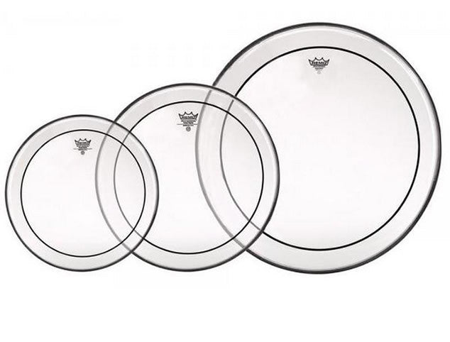 Remo Pinstripe Clear Drum Head Pack-12