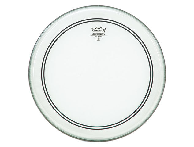 Remo P3-1322-C2 Powerstroke 3 Clear Bass Drum Head