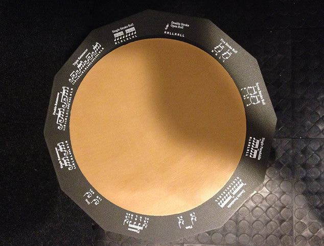 Just Released - New 12 inch Rudiment Pad