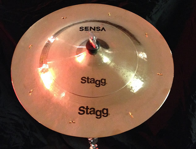 Stagg New Sensa Series China/splash Combo Pack