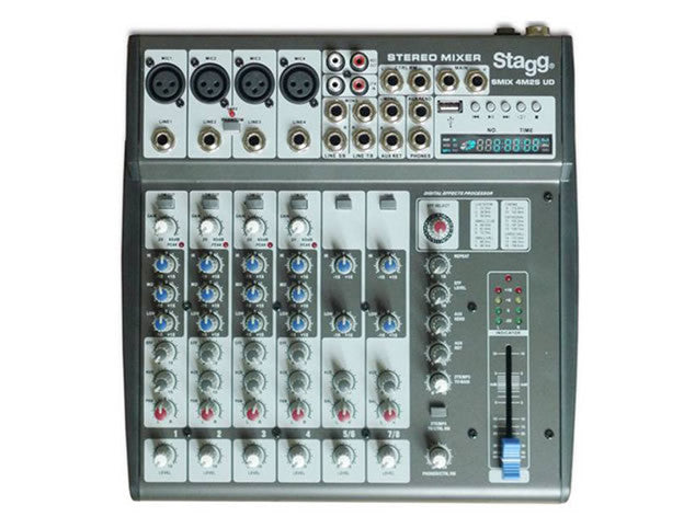 Stagg SMIX4SMS US Multi-channel stereo mixer
