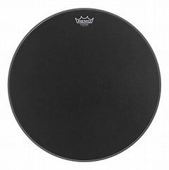 Remo Powerstroke 3 Clea, coated, or ebony Bass Drum Head - 22