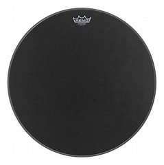 Remo Powerstroke 3 Clear, with ebony Bass Drum Head - 22