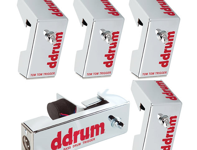 DDRUM Chrome Elite 5pc Drum Trigger Pack