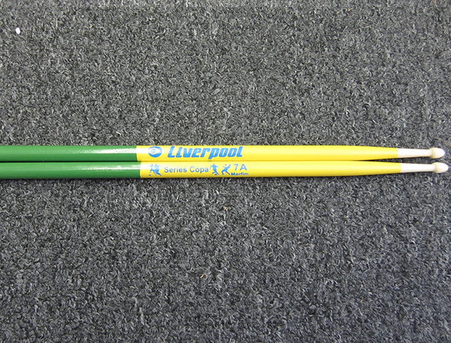 Liverpool World Cup Commemorative Drum Sticks - Available in 7A and 5A sizes