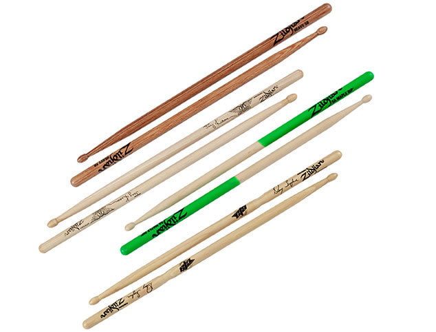 Zildjian 6 Pack of Drum Sticks